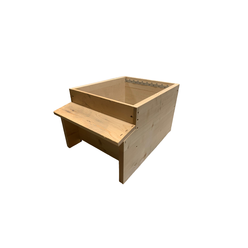 Kit ruche standard d.b. 10 cadres seulement 4 côtés montés