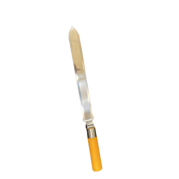Budget uncapping knife with serrated blade 28 cm