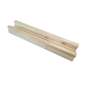 Wooden support for Aspro novar form frame for formic acid bottles
