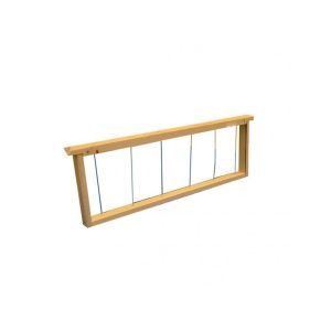 Standard beehive d.b. 10 frames with fixed bottom complete with honeycomb and threaded frames