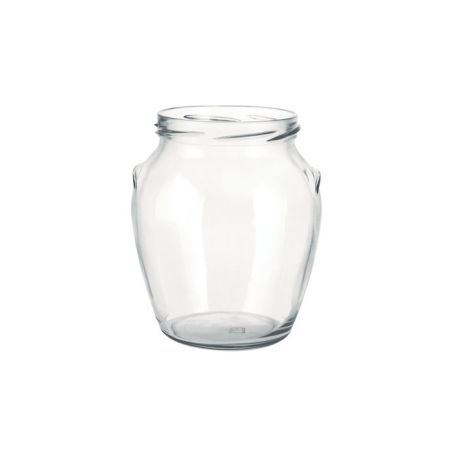 Vaso in vetro orcio 314 ml con capsula twist-off TO 63