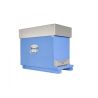 Ruche d.b. 7 cadres cube seul nid avec 7 cadres nid avec fil de fer