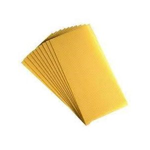 Fogli cera langstroth fusi - conf. da 5 kg