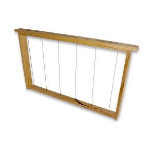 Brutraum-Rähmchen mit Draht, 27 mm, für Dadant-Blatt-Beuten