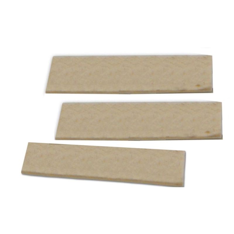 Wollfilz für aspro-novar -form- ersatzteil - 3 stück.