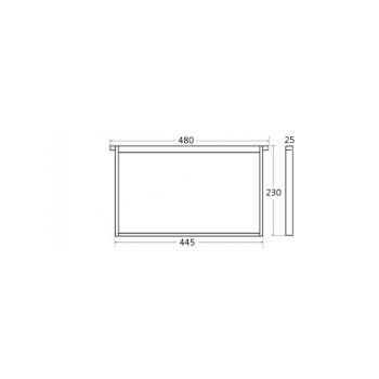 Langstroth-Rahmen für Brut- und Honigraum mit Durchbruch (gebohrt)