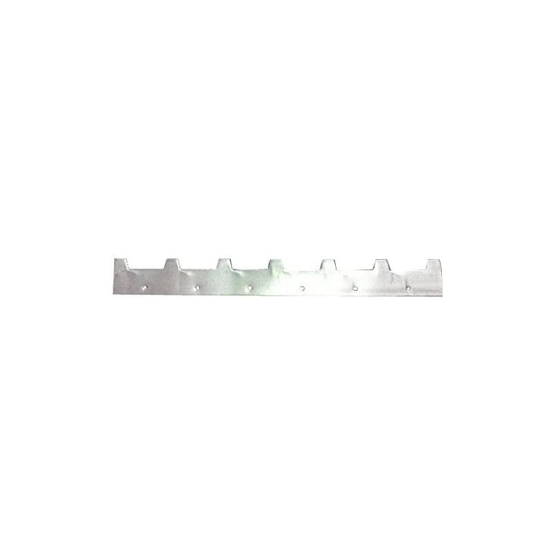 Distanziatore in lamiera zincata standard da 6-5 tacche - 25 mm - per arnia d.b. da 6 favi Distanziatore in lamiera zincata standard da 6-5 tacche - 25 mm - per arnia d.b. da 6 favi