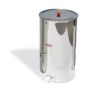 Maturatore inox lega per miele - kg 100 con ghiera