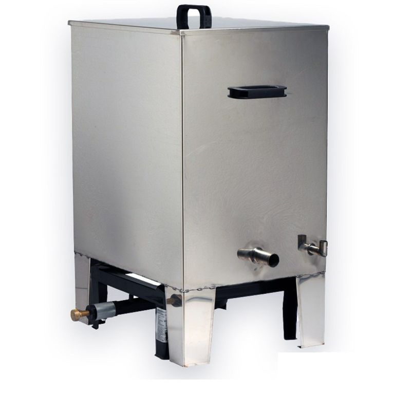 Stainless steel steam WAXING MACHINE without stove for 16 D.B. nest frames