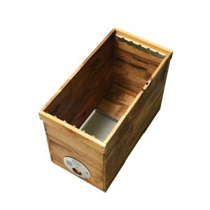 Ruche d.b. 6 en nid d'abeille bois paraffiné bon marché