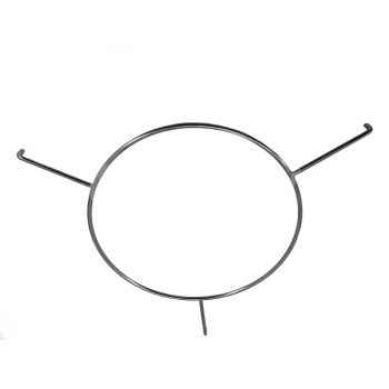 Soporte del anillo filtrante de la tolva de acero inoxidable