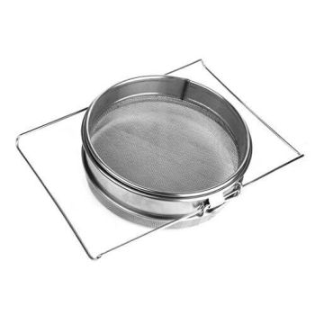 Double honey filter extendable for milk and ripeners up to 100 kg