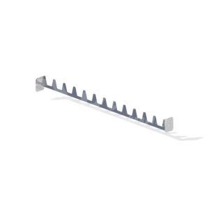 Stainless steel bottom spacer for nomadic hives with 10 and 12 frames