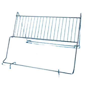 Chrome plated uncapping lectern for plastic bench