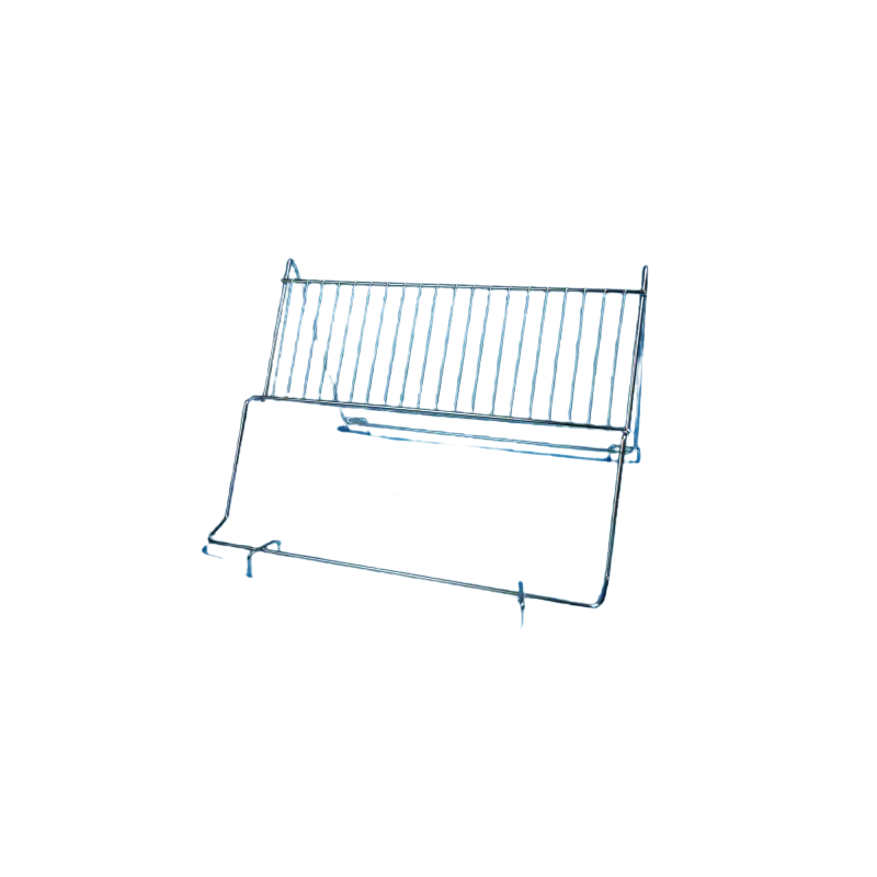 Chrome plated uncapping lectern for plastic bench