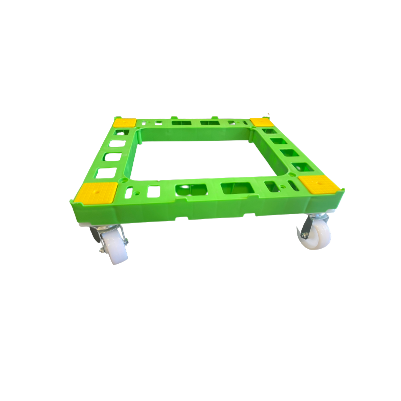 Supers trolley in plastic for d.b. supers from 10 honeycombs with swivel wheels