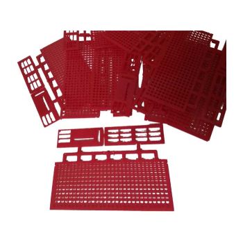 Red apidea spare parts set