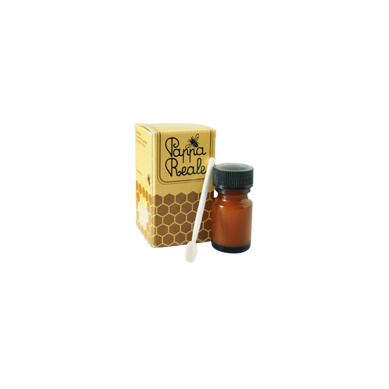 10 ml bottle for royal jelly complete with bottle and scoop