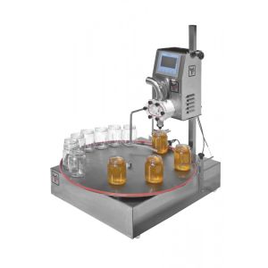 Dosatrice elettronica per miele smart 2 con caricatore rotante ø 625 mm