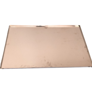 Cubierta de acero inoxidable para tablero de mesa