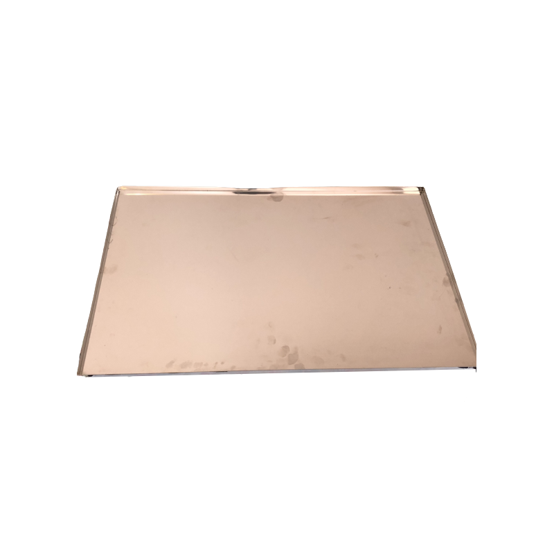 Couvercle en acier inoxydable pour le plateau de table