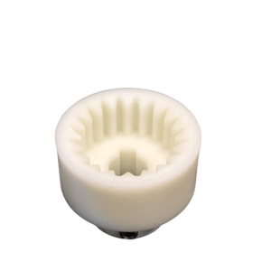 Giunto in nylon dentato manicotto ø 12 mm per smelatori a motore "lega"