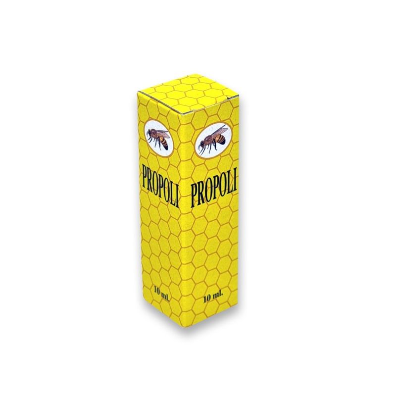 Caja para frasco de propóleo 10 ml