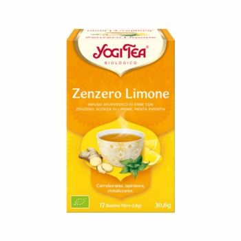 Infuso Bio  Zenzero e Limone - 17 FILTRI - YOGI TEA