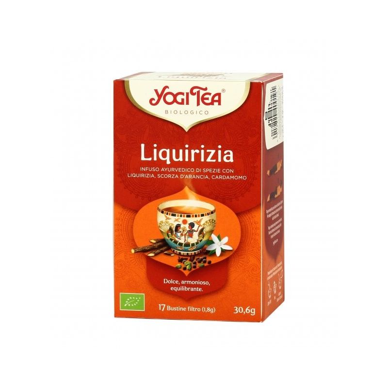 Infuso bio " liquirizia"  - 17 filtri - yogi tea