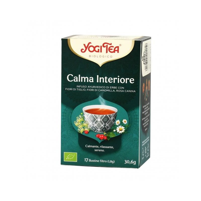 Infuso bio "calma interiore" -  yogi tea  17 filtri