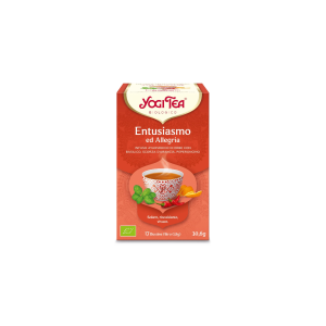 Organic infusion "enthusiasm and cheerfulness" - yogi tea 17 filters