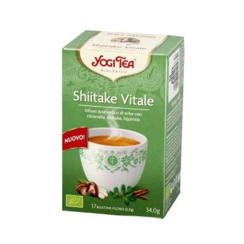 Infusión "vital shiitake" bio - yogi tea 17 filtros