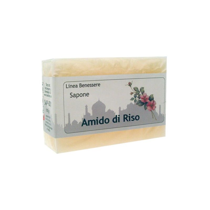 Sapone amido di riso gr.100 made in italy