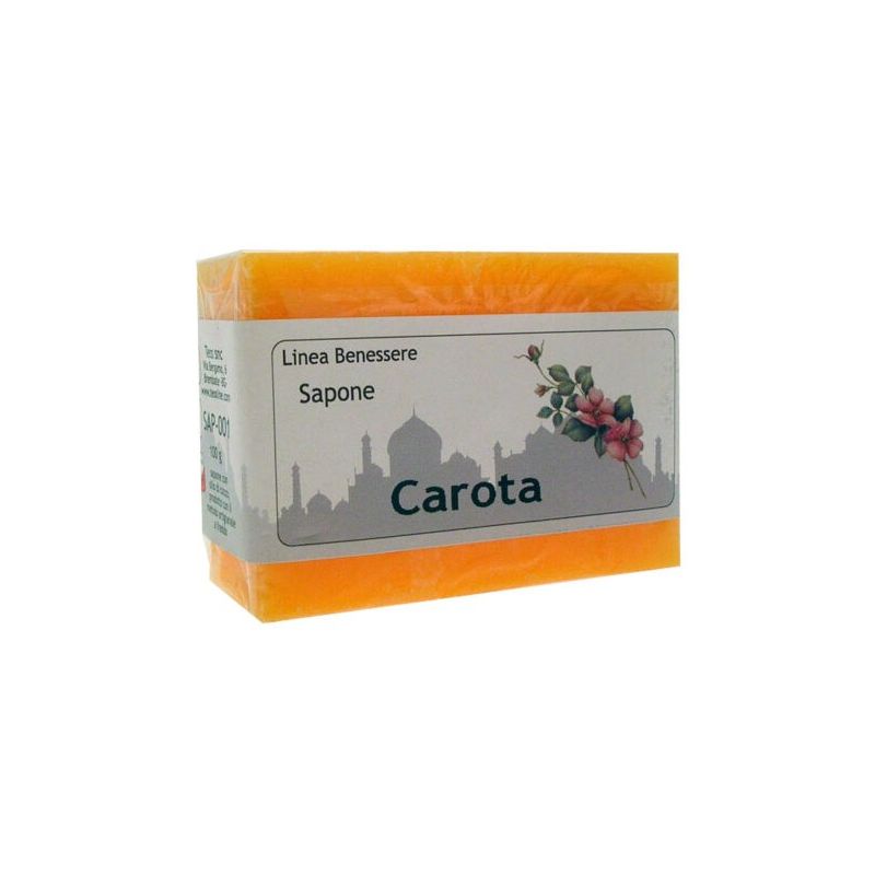 Sapone carota gr.100 made in italy
