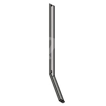 Stainless steel leg for extractors