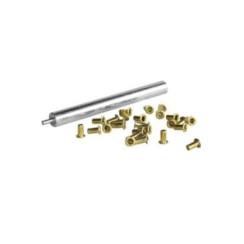 Oeillets métalliques ø 3 mm pour les cadres avec inserteur