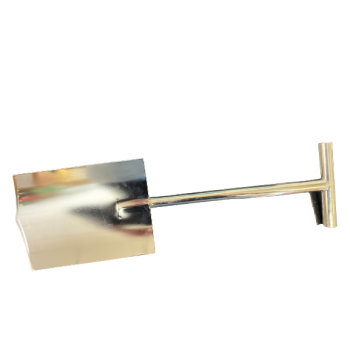 Pala ancha para miel cristalizada de acero inoxidable - 47 cm