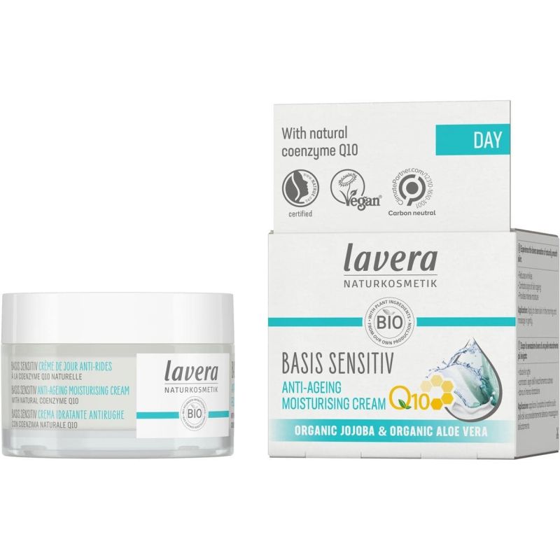 Lavera crème hydratante anti-rides basic sensitiv q10