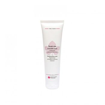 Exfoliante facial de frutos rojos - biofficina toscana