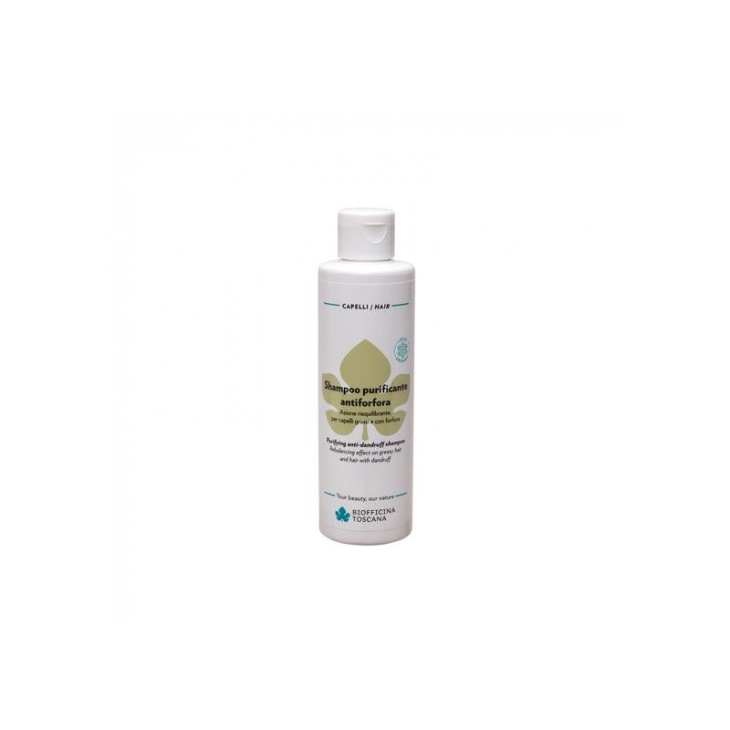 Reinigendes Shampoo gegen Schuppen - biofficina toscana Reinigendes Shampoo gegen Schuppen - biofficina toscana