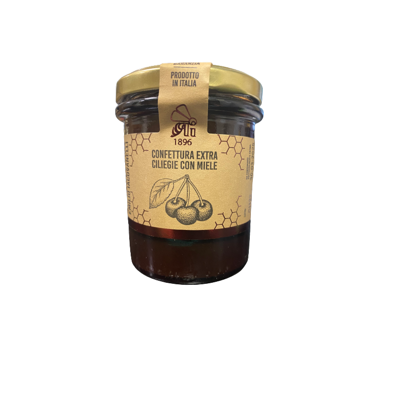 Extra cherry jam and honey