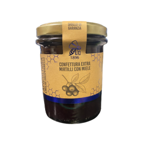 Extra blueberry jam and honey