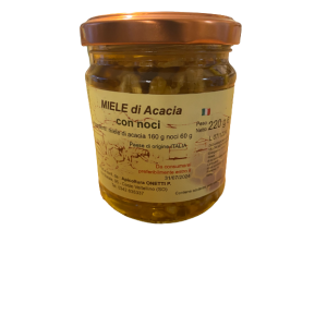 Honig mit walnüssen 220g