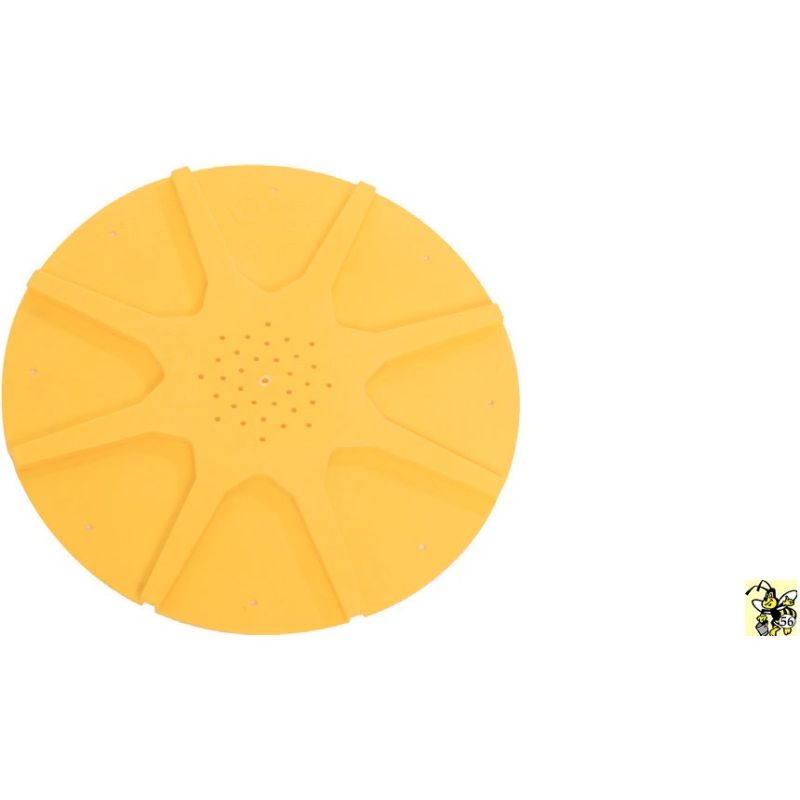 Round star bee escape in eight-way plastic for plastic tablet