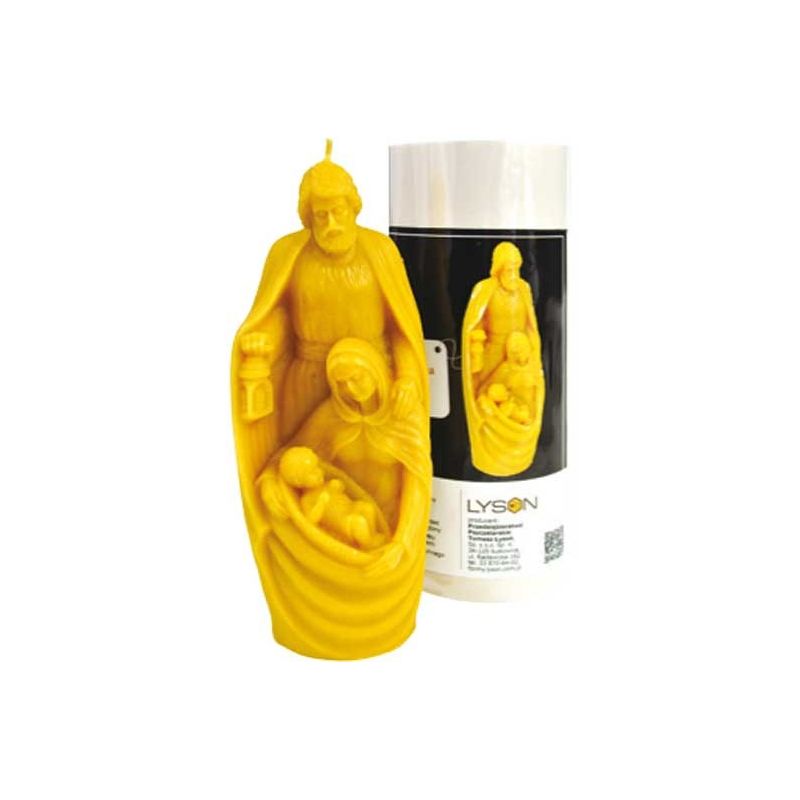 Stampo in silicone per candela sacra famiglia (h 20 cm)