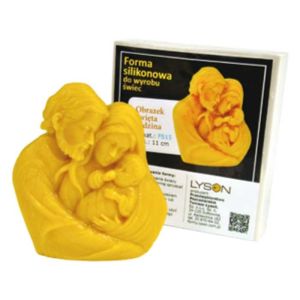 Stampo in silicone per candela sacra famiglia (h 11 cm)