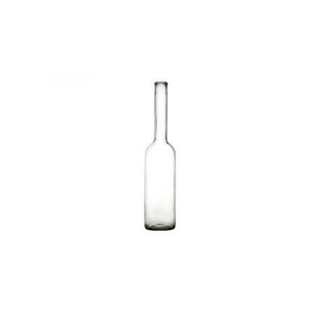 Bottiglia  in vetro bianco  a collo lungo 500 ml