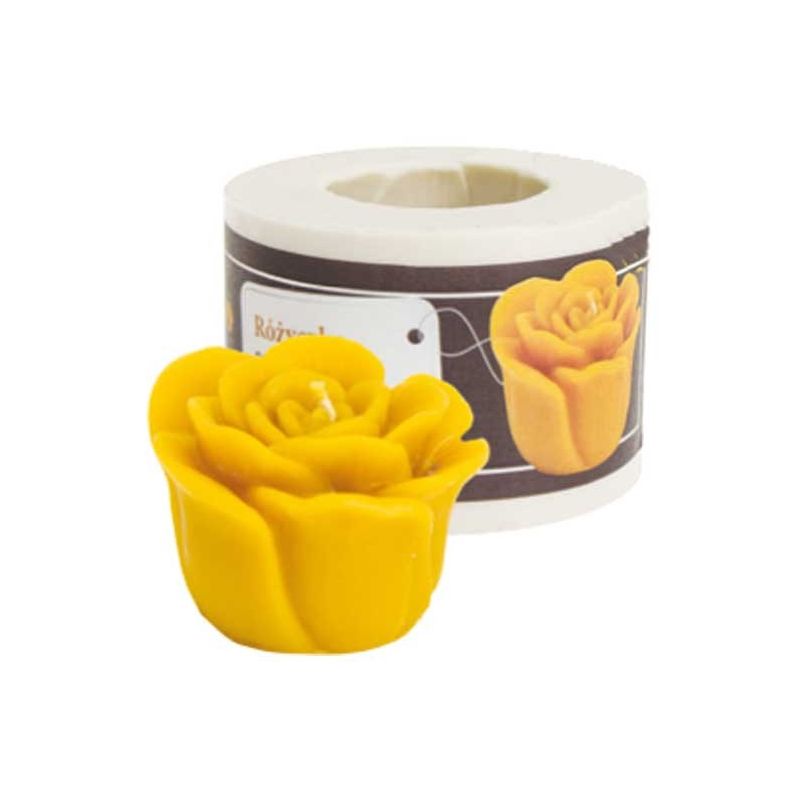 Stampo in silicone per candela rosa piccola Stampo in silicone per candela rosa piccola