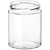 Simply 314 ml TO 70 cylindrical glass jar for 400 g honey - glass only