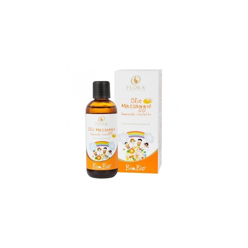 Massage oil 0-12 flora bimbio